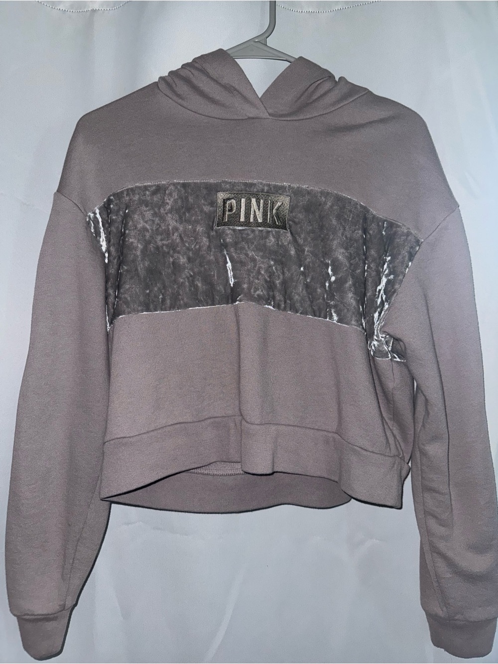 Victoria's Secret PINK Mauve Hooded Pullover